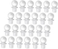 VALICLUD 24pcs Glass Ball Wine Stoppers High Polymer Aroma Container Caps Convenient Dispenser Stoppers for Perfume and Makeup Bottles for Wine Bottles and Glass Containers