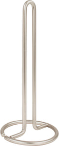 Spectrum 41078 Diversifies Designs Paper Towel Holder, 2 Ounce, 1 Count, Satin Nickel