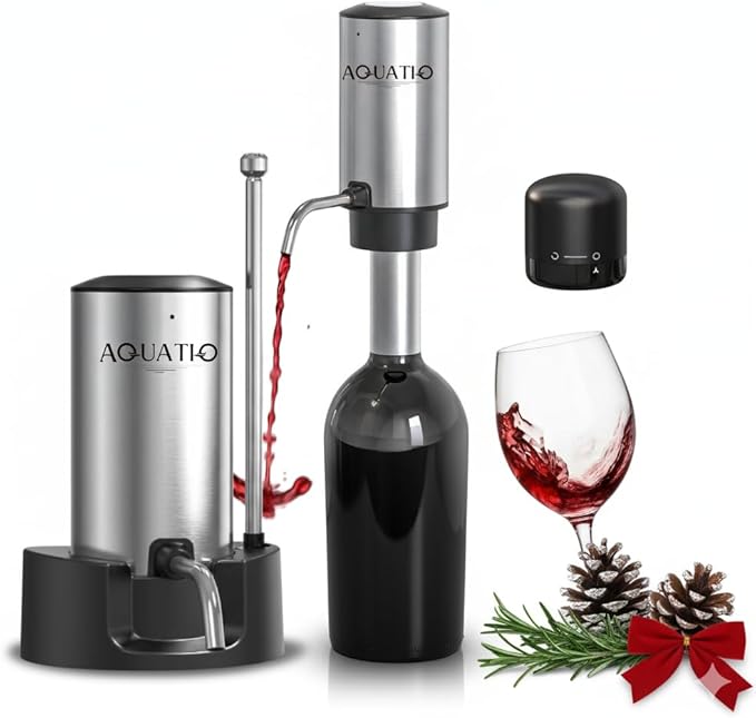 Wine Aerator Electric Wine Decanter Automatic Dispenser With USB Rechargeable Spout Pourer, Wine Gift