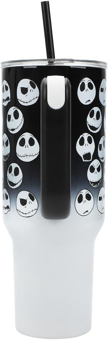 Bioworld Nightmare Before Christmas Jack Skellington 40 Oz Stainless Steel Tumbler