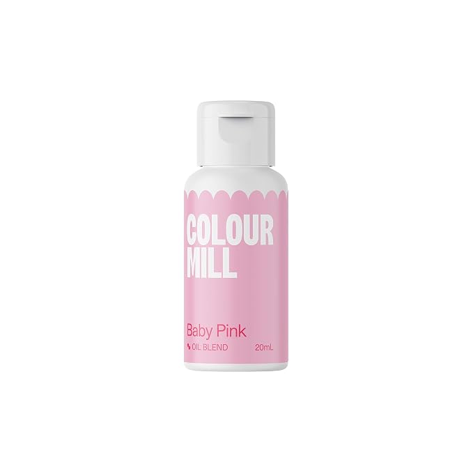 Colour Mill Oil Blend Food Coloring, 20 Milliliters Baby Pink