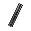 Restaurantware Electric Wine Opener 1 Count 1.9 x 1.9 x 9.1 Inches Battery Operated Plastic Corkscrew With Foil Cutter Compact Black Design For Quick One-Touch Uncorking