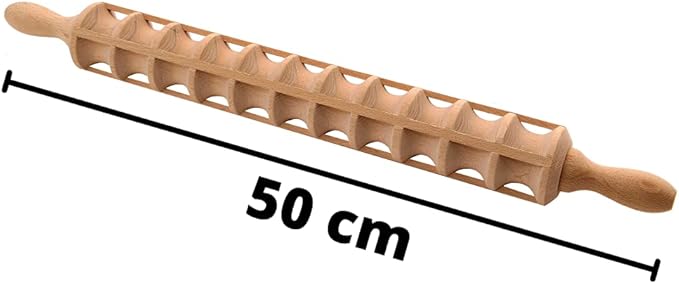 Eppicotispai 20-Inch Beechwood Ravioli Rolling Pin