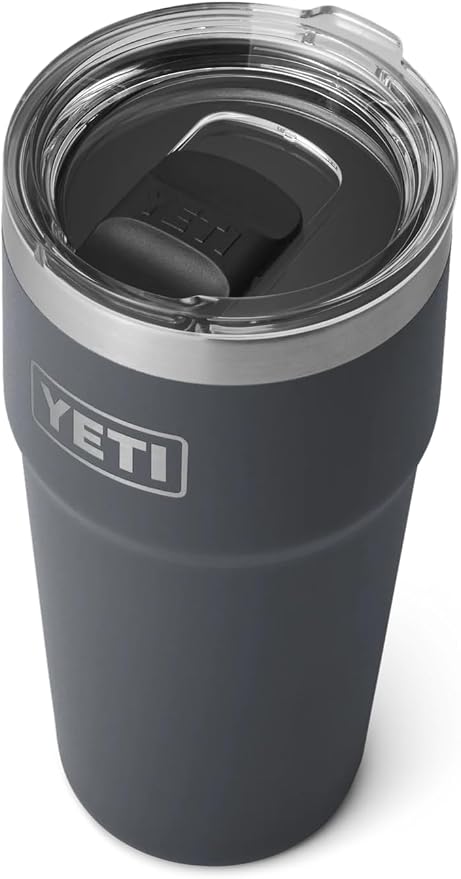 YETI Rambler 20 oz Stackable Tumbler, Stainless Steel, Vacuum Insulated with MagSlider Lid