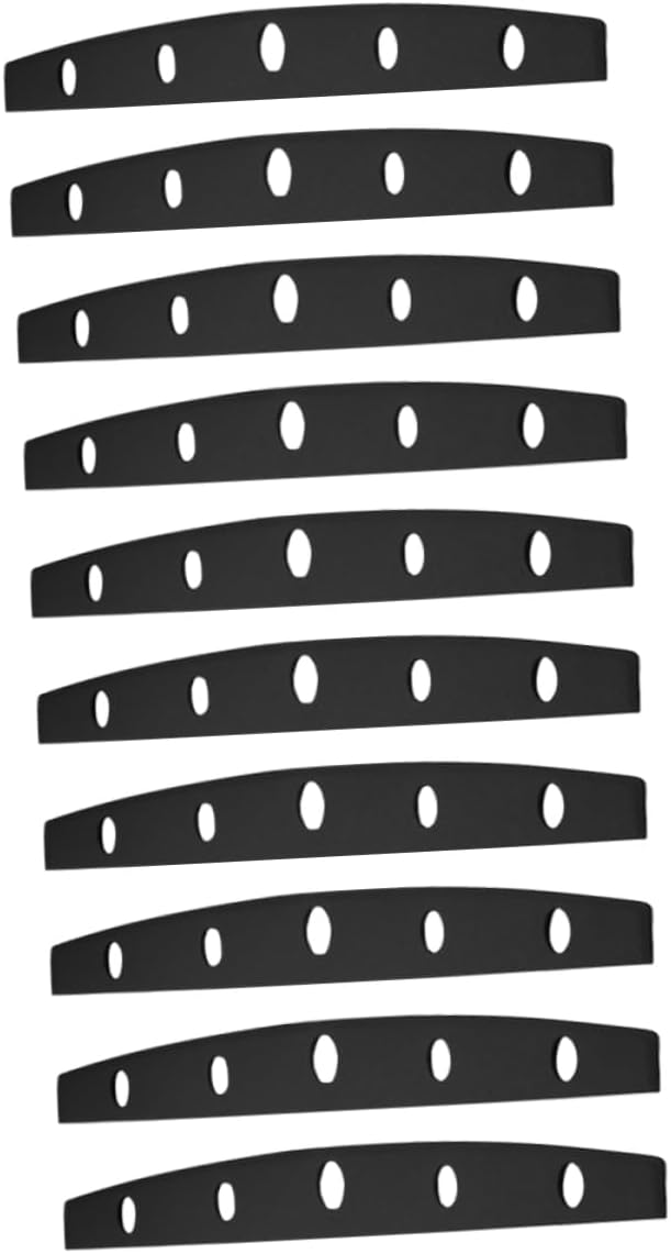 STOBAZA 10pcs Kitchen Knife Sleeves Knife Blade Protectors for Pizza Cutters Fit Half Round Edge Guard for Safe Cutting Dishwasher Safe