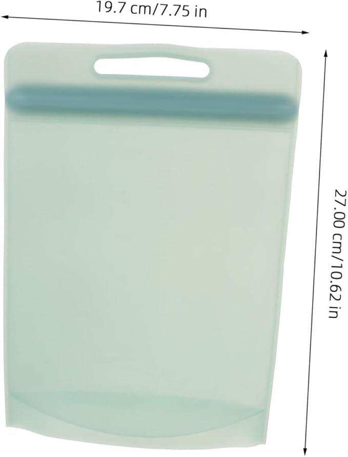 Freezer Bag Food Storage Pouch with Sealing Design Reusable and Portable for Fridge Organization for Meal Prep and Food Preservation