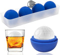 Whiskey Ice Ball Mold Death Star Ice Cube Mold,Great Star Wars Gifts for Men (4 Packs+1 Bottle Opener+Tray)