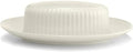 Mikasa Italian Countryside Covered Butter Dish, White