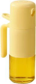 Olive Oil Dispenser Bottle Oil Sprayer Olive Oil Dispenser Is Suitable For Cooking Air Fryer Baking Salad Frying Oil Sprayer For Cooking(Yellow)