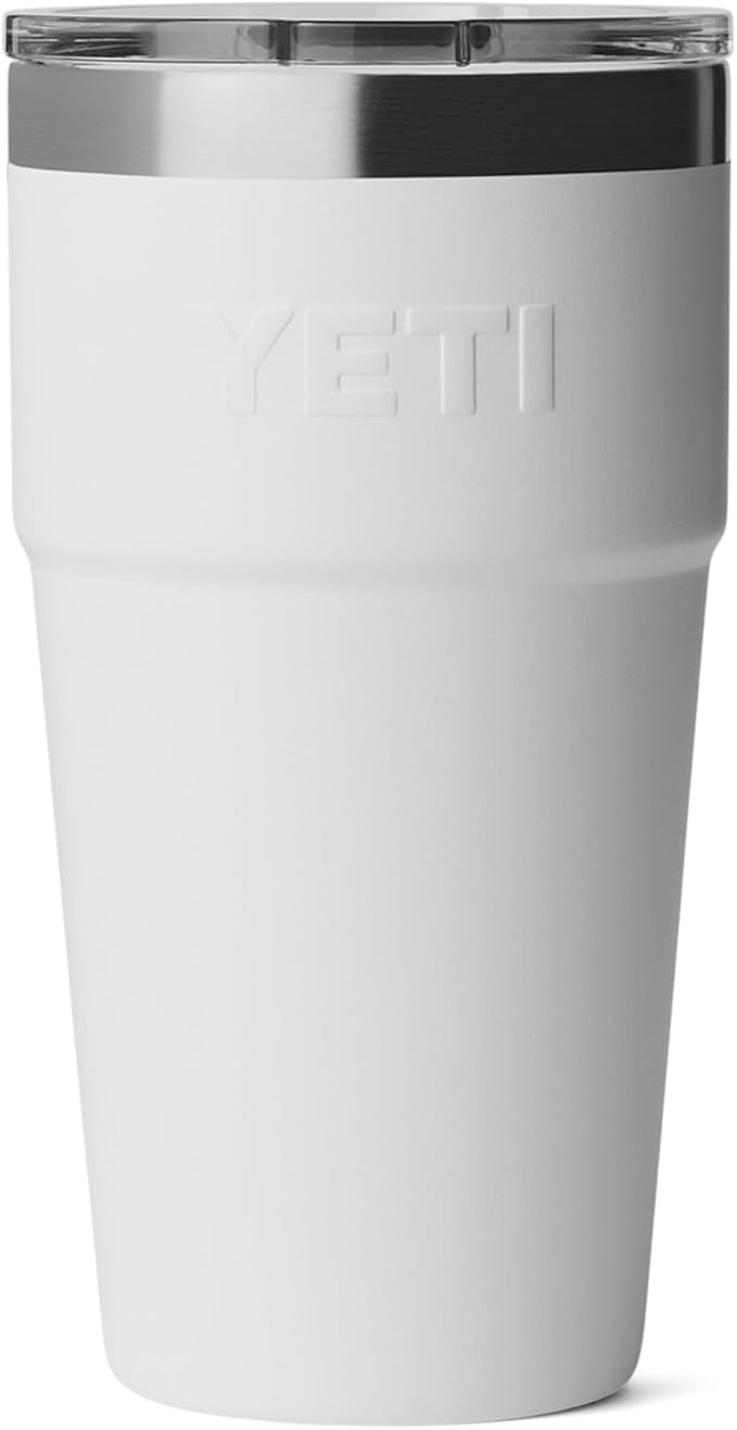 YETI Rambler 20 oz Stackable Tumbler, Stainless Steel, Vacuum Insulated with MagSlider Lid