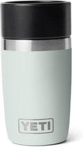 YETI Rambler 8 oz Travel Bottle, Stainless Steel, Vacuum Insulated with Leakproof Commuter Cap, Ridgeline