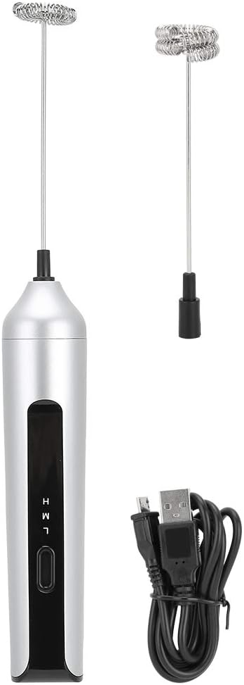 Fit For Handheld Electric USB Charging Eggbeater Milk Frother Mixer Blender Kitchen Utensil, #611, WSJKASJWv4kd9igntq