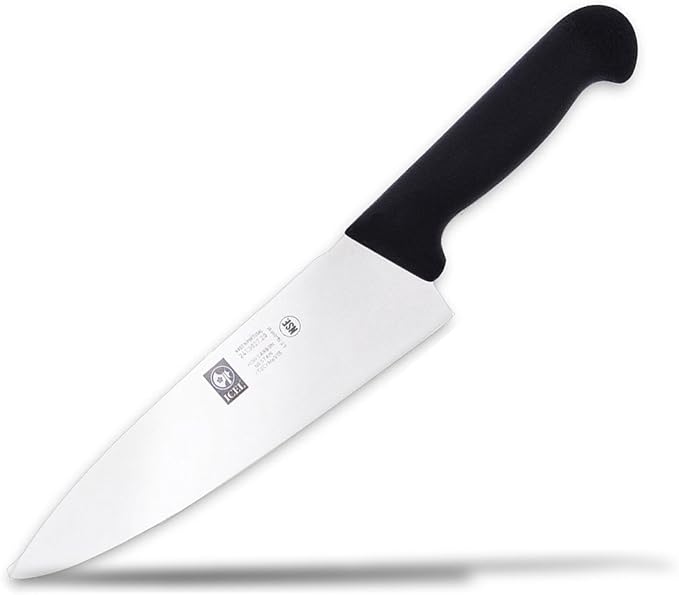 Chef knife. ICEL Cutlery 8-inch Chefs Knife.(Knife Care, Sharpening Instructions Included) Great for chopping, mincing and dicing.