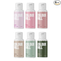 Colour Mill Oil Blend Food Coloring, Botanical Pack - 20 Milliliters Each of 6 Colors: Dusk, Latte, Lilac, Olive, Rose and Sage