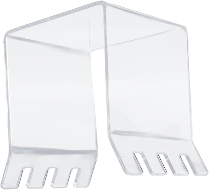 Ziplock Bag Holder | Space Saving Food Storage Bag Stand for Kitchen/Freezer/Food Prep | Sturdy Acrylic Baggy Rack with Clear Visibility