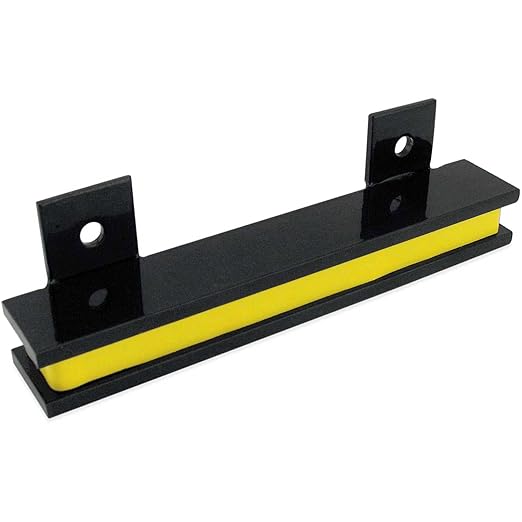 Master Magnetics 6" Magnetic Bar Tool Organizer - Easy to Install Magnet Storage Holder for House, Garage, Shed, or Job Site - Black Powder Coat