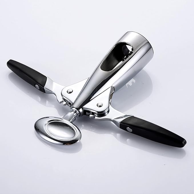 Heavy Duty Zinc Alloy Wine Corkscrew Bottle Opener Multifunctional Manual Can Opener for Kitchen Bar and Home Use