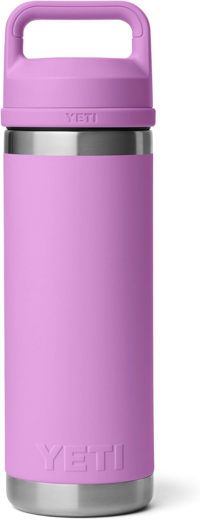 YETI Rambler 18 oz Bottle, Leakproof, Vacuum Insulated, Stainless Steel with Chug Cap, Desert Bloom