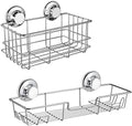 iPEGTOP Suction Cup Shower Caddy Bathroom Shower Gel Organizer