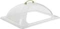 Winco Dome Cover, Half-size, Cut-out Opening, PC
