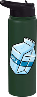Milk Carton Dairy Lover Stainless Steel Insulated Water Bottle