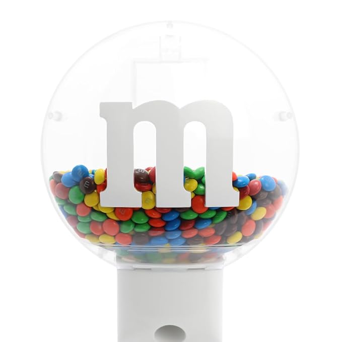 M&M’S Motion Activated Candy Dispenser for Milk Chocolate Candy, Fun, Reusable Gift for M&M’S Fans, Perfect for Birthdays, Holidays, and Special Occasions, No-Touch Sensor for Easy, Mess-Free Treat Sharing