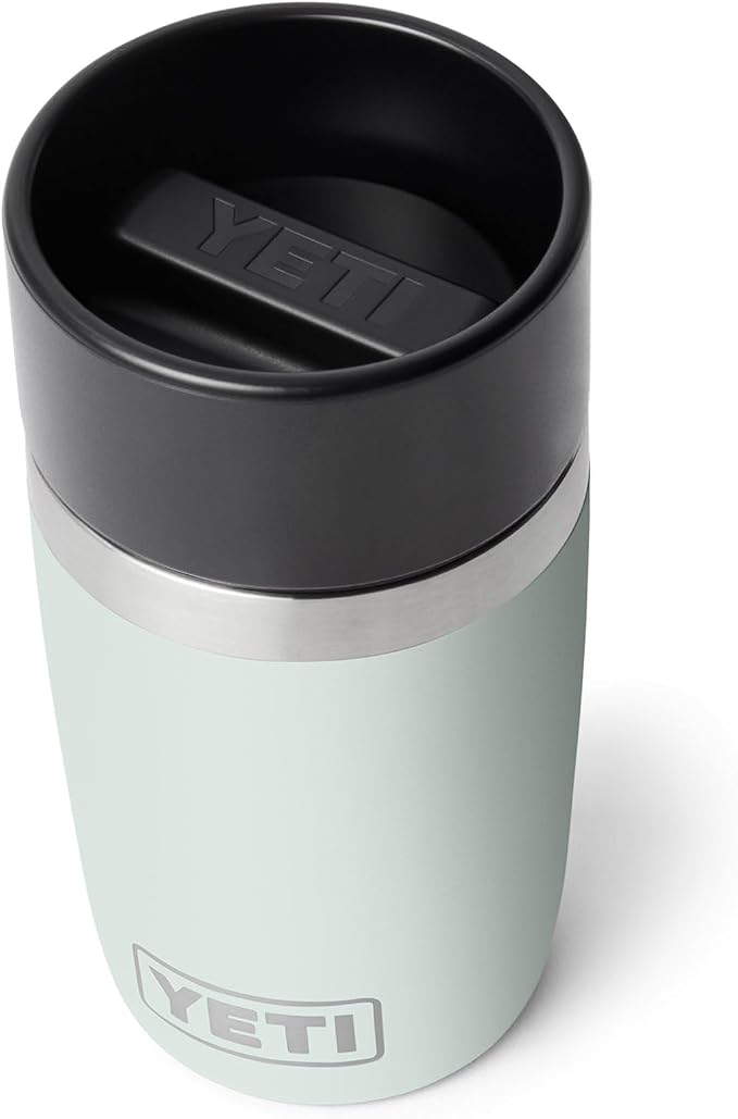 YETI Rambler 8 oz Travel Bottle, Stainless Steel, Vacuum Insulated with Leakproof Commuter Cap, Ridgeline