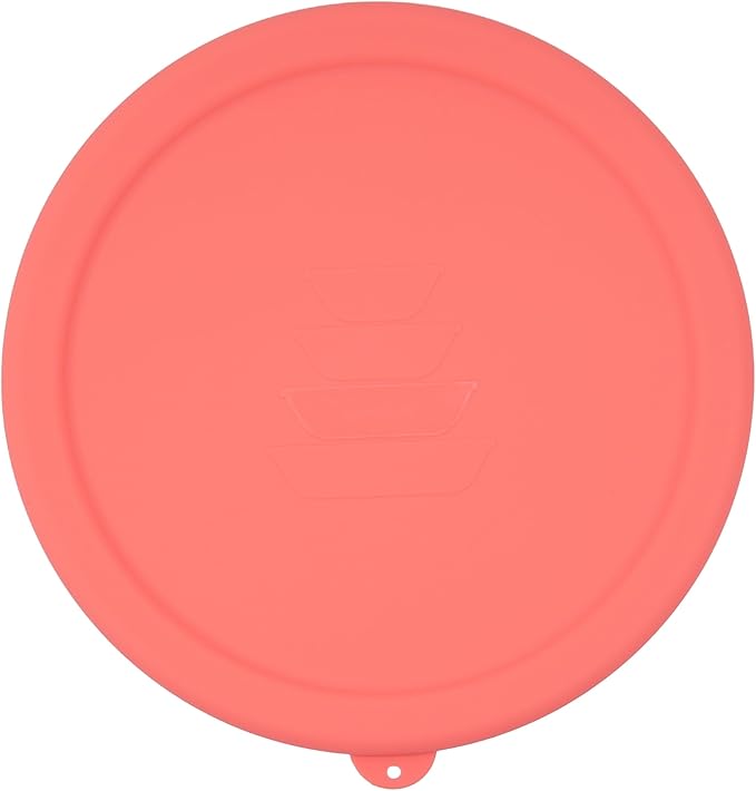 Silicone Replacement Lids for Pyrex Smart Essentials Prepware 325 Rimmed Glass Mixing Bowl, Food Grade Silicone, Sturdy & Durable Cover, Dishwasher & Microwave Safe - 1 Pack
