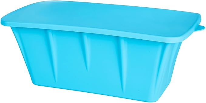 Extra Large Ice Block Mold For Ice Bath - 4x, Large Ice Mold for Freezer with Lids - Reusable, Silicone Ice Bath Accessories, Cold Plunge Giant, Ice Blocks for Chiller & Cold Therapy