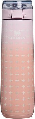 STANLEY Flowstate™ Spring Bottle | Leakproof Water Bottle with Carry Strap & Flip-Top Locking Lid | Insulated Stainless Steel | Fits Most Cup Holders | BPA-Free | 20 oz | Sorbet Plus