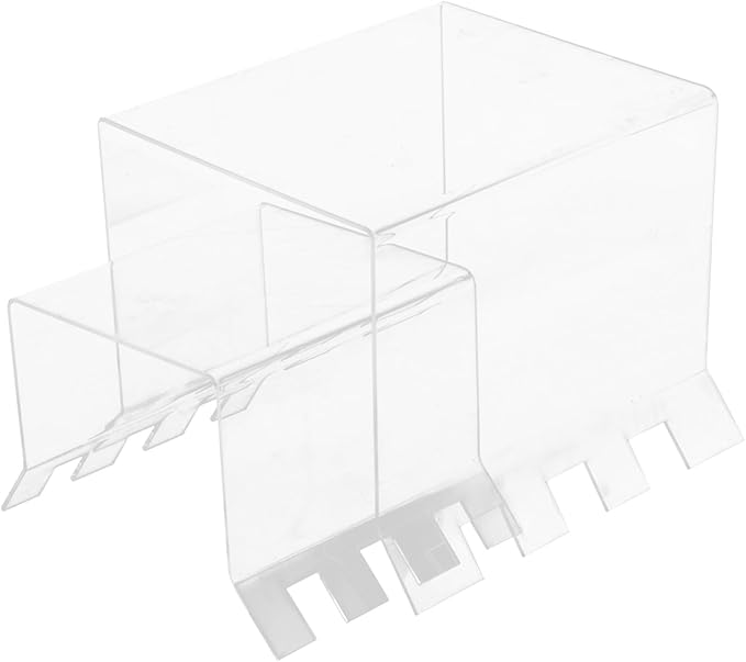 2pcs Food Prep Bag Storage Stand Efficient Space-saving Freezer Bag Holder Serrated Rack for Zipper