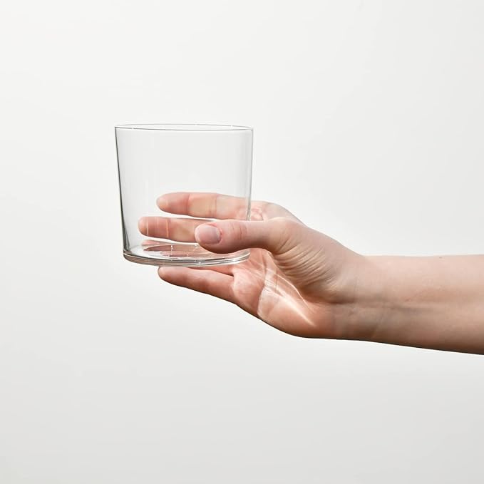 Krosno Cider Drinking Glasses Set of 6 – 14.2 oz Tumblers for Water, Juice & Cocktails, Mixology Collection, Ultra-Thin Clear Glassware, Lightweight Everyday Glasses, Dishwasher Safe