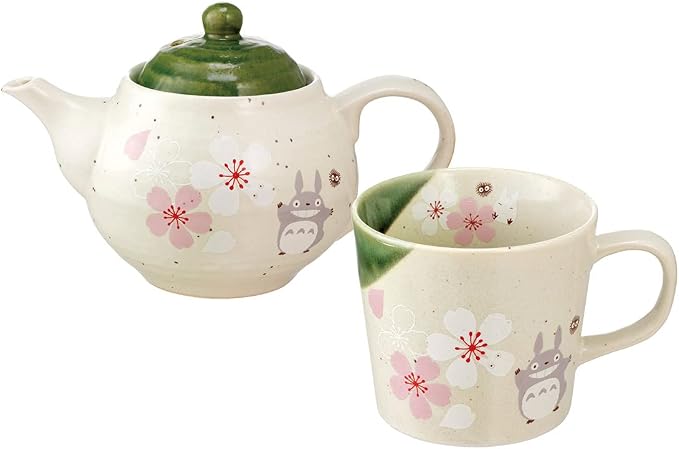 Studio Ghibli - My Neighbor Totoro - Sakura/Cherry Blossom, Skater Traditional Japanese Porcelain Dish Series - Mug