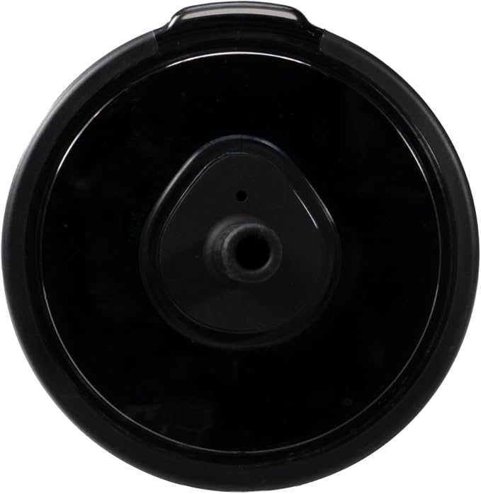HydroJug Everyday Tumbler 20 oz, Ceramic-Lined Straw Cup, Black