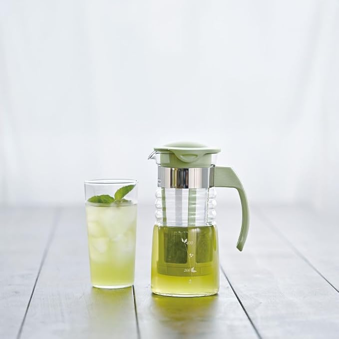 Hario "Mizudashi" Cold Brew Tea Maker, 700ml, Smoky Green