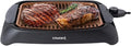 Courant smokeless indoor Electric grill, Copper Non-stick Coating Extra Large and Adjustable Temperature Control, Grill BBQ, Table Top Indoor Grill