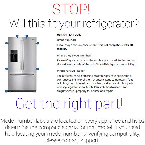 Supplying Demand AEQ72909603 2216335 Refrigerator Ice Maker Assembly Replacement Model Specific Not Universal