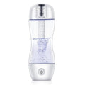 350mL Hydrogen Water Bottle, 2024 New Portable Hydrogen Water Generator,Hydrogen Rich Water Glass Health Cup with SPE and PEM Technology for Home Office Travel, Blue
