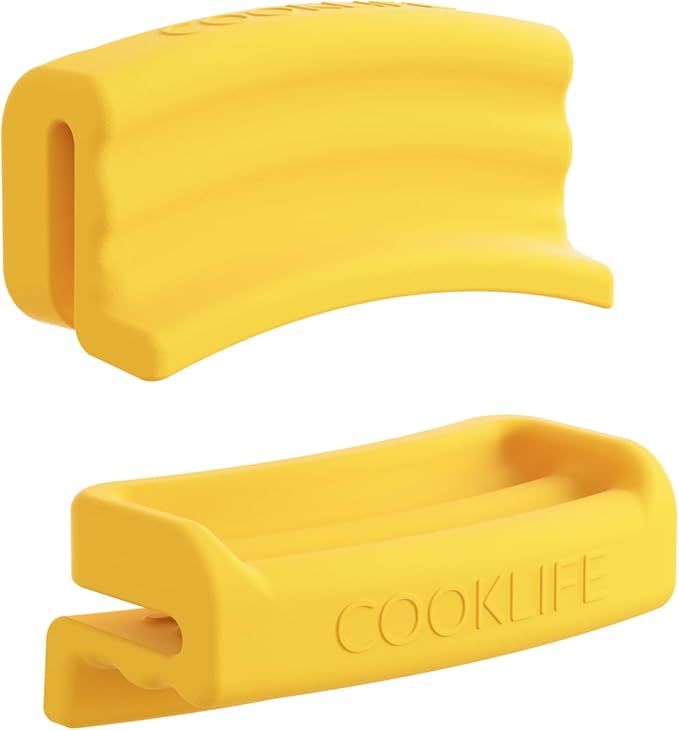 COOKLIFE 12 Inch Cast Iron Griddle with Hot Handle Cover