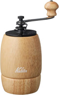 Carita Kalita Coffee Grinder, Wood, Durable Cast Iron Cutter, KH-9, Natural N, Adjustable Coarseness, Hand-ground Coffee Grinder, Hand Mill, Handmill, Handmill, Handmill, Handmill, Handmill, Handmill,