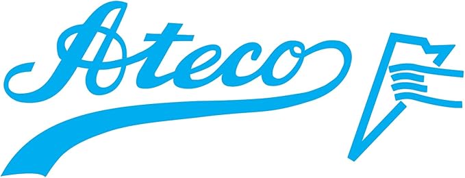 Ateco Pastry Brush, 1.5-Inch Wide Head with Natural White Boar Bristles, Stainless Steel Ferrule & Wood Handle