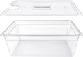 26 Quart Sous Vide Containers with Lid Compatible with Wancle Anova Nano AN500-US00 Pro 3.0 Mini Joule,most Instant Pot Sous Vide Cooker,BPA Free (Container with lid, 26 QT)