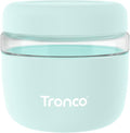 Tronco 24 oz Glass Food Storage & Lunch Bowl Containers with Airtight Lids | Leak & Spill Proof Meal Prep Container & Food Storage Jar for Lunch, Salad, Oats, Soup, BPA-Free, Microwave & Dishwasher Safe