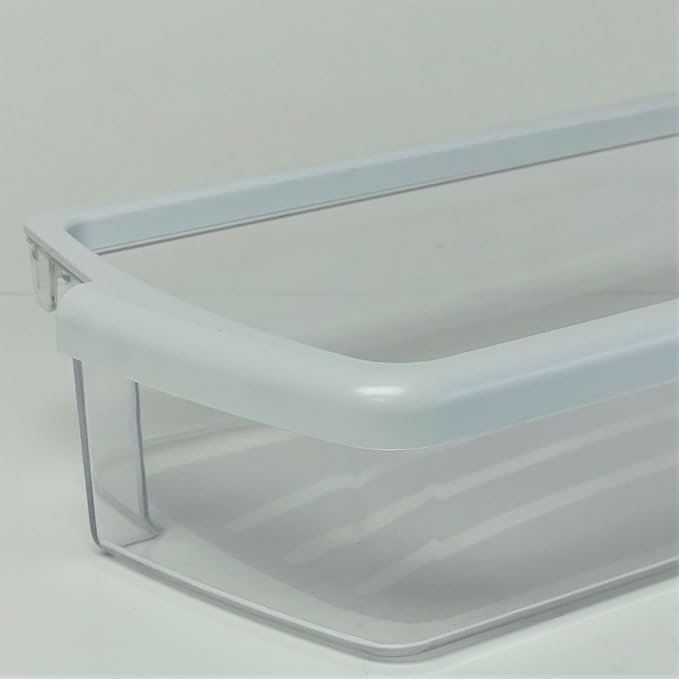 Compatible with Clear Refrigerator Door Bin Shelf for Whirlpool models ED5LHAXWB02 ED5LHAXWQ00 ED5LHAXWQ01 ED5LHAXWQ02 ED5LHAXWS00 ED5LHAXWS01 ED5LHAXWS02 ED5LHAXWS06 ED5LHAXWS07