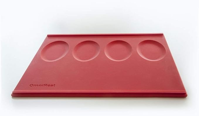 OmniRest Silicone Kitchen Spoon Rest, Multiple Spoon Rest, Pot Holder, Trivet, Extra Thick Silicone, Easy to Clean