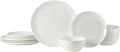 Mikasa Kamryn Vegan Bone Chip Resistant 12 Piece Dinnerware Set, Service for 4