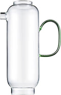 GRFIT Creative Glass Pitcher Large Capacity Cold Water Jug with Handle Large Capacity Teapot Large Capacity for Home, Restaurant, Coffee Shop Water Pitcher (Color : Clear)