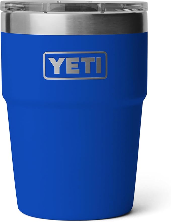 YETI Rambler 16 oz Stackable Tumbler, Vacuum Insulated, Stainless Steel with MagSlider Lid | Stackable