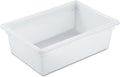 Rubbermaid Commercial Products Food Storage Box/Tote for Restaurant/Kitchen/Cafeteria, 12.5 Gallon, White