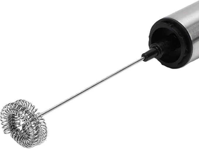 Focket Electric Milk Frother, USB Rechargeable Handheld Frother, Coffee with Stainless Steel Whisk for Stirring Frothing Milk Beating Eggs Hot Chocolate Matcha Protein Powder